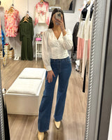 Jensen Straight Leg Jeans // Dark Wash