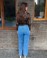 Kimi Lace Top // Black