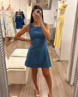 Jaida Mini Dress // Steel