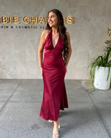 Rhianne Slip Dress // Wine