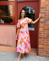 Krystal Maxi Dress // Watercolour