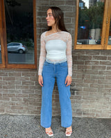 Kimi Lace Top // White