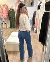 Jensen Straight Leg Jeans // Dark Wash