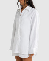 Imali Linen Shirt // Salt