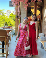 Saraiah Maxi Dress // Cranberry