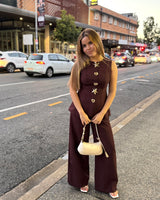 Bayside Vest // Wine