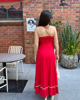 Rue Maxi Dress // Cranberry
