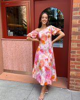 Krystal Maxi Dress // Watercolour