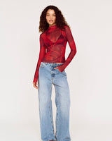 Rosella Mesh Top