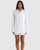 Imali Linen Shirt // Salt
