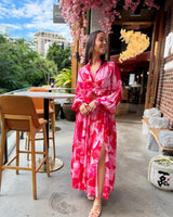 Julian Maxi Skirt // Peony