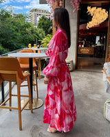 Julian Maxi Skirt // Peony