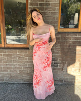 Melrose Maxi Dress // Peony