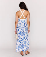 Zesty Maxi Dress // Santorini