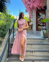 Camille Maxi Dress // Dusty Rose