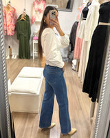 Jensen Straight Leg Jeans // Dark Wash