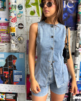 Rowan Shorts // Light Wash