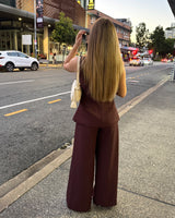 Bayside Vest // Wine