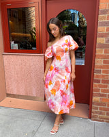 Krystal Maxi Dress // Watercolour