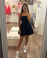 Sully Mini Dress // Dark Wash