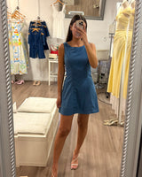 Jaida Mini Dress // Steel