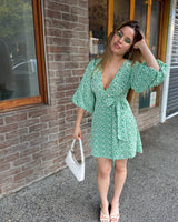 Bridgette Mini Dress // Fern