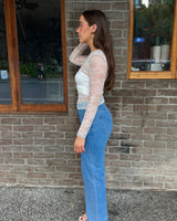 Kimi Lace Top // White