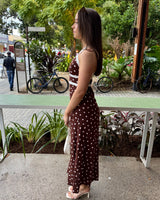 Zesty Maxi Dress // Polka Dot