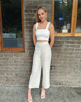 Leone Linen Pants // Sand