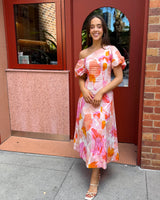 Krystal Maxi Dress // Watercolour