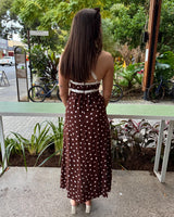 Zesty Maxi Dress // Polka Dot