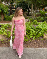 Melrose Maxi Dress // Cotton Candy