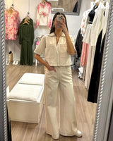 Franki Set // Beige Denim