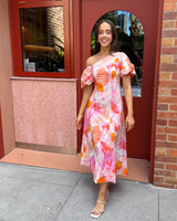 Krystal Maxi Dress // Watercolour