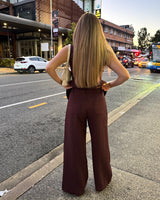 Bayside Pants // Wine