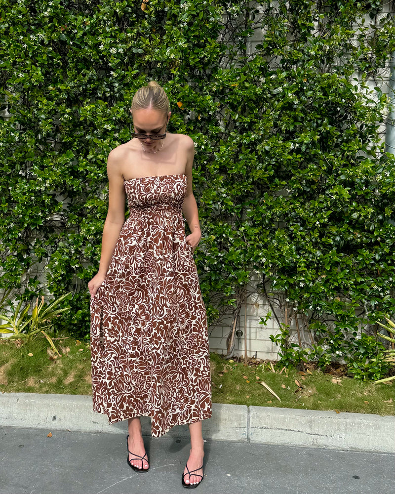 Jamien Maxi Dress // Cocoa