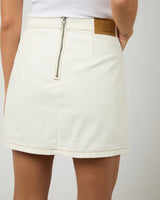 Kieran Mini Skirt // Vanilla