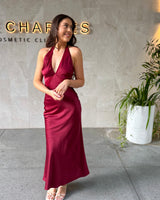 Rhianne Slip Dress // Wine