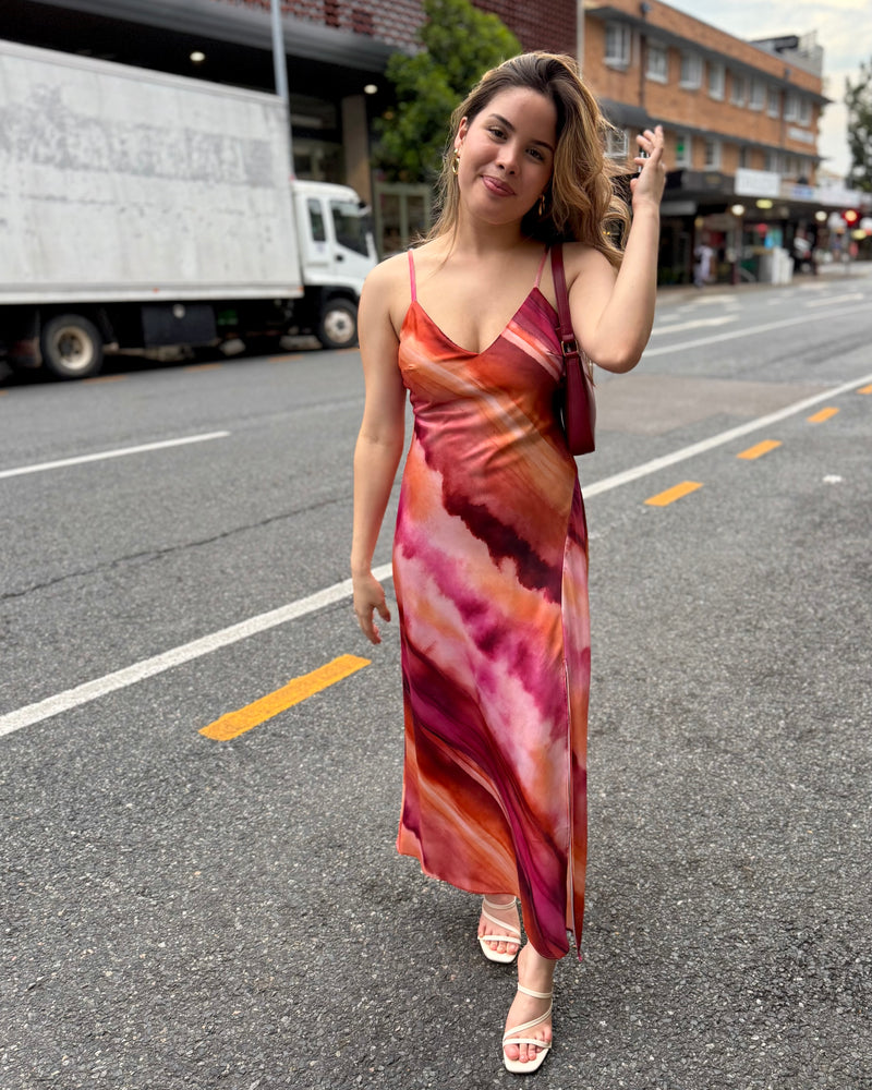 Molten Slip Dress
