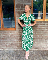 Hatice Maxi Dress // Leaf