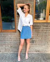 Spring Fields Mini Skirt