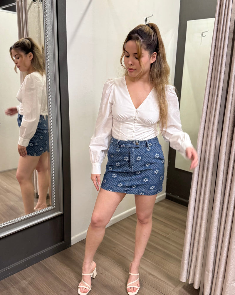 Louie Mini Skirt