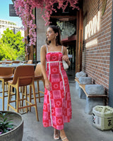 Lena Maxi Dress // Raspberry