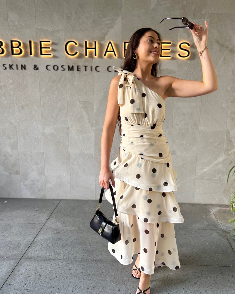 Addilyn Maxi Dress // Polka Dot