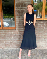 Selene Maxi Dress // Black
