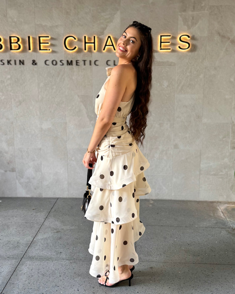 Addilyn Maxi Dress // Polka Dot