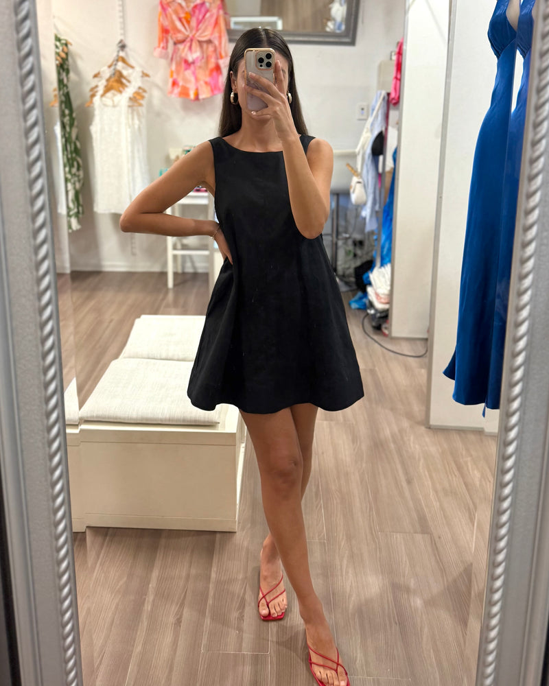 Theo Mini Dress // Midnight