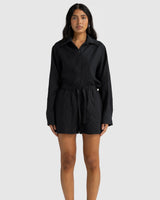 Imali Linen Shirt // Pepper