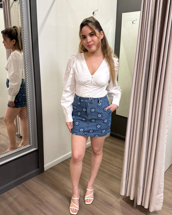 Louie Mini Skirt