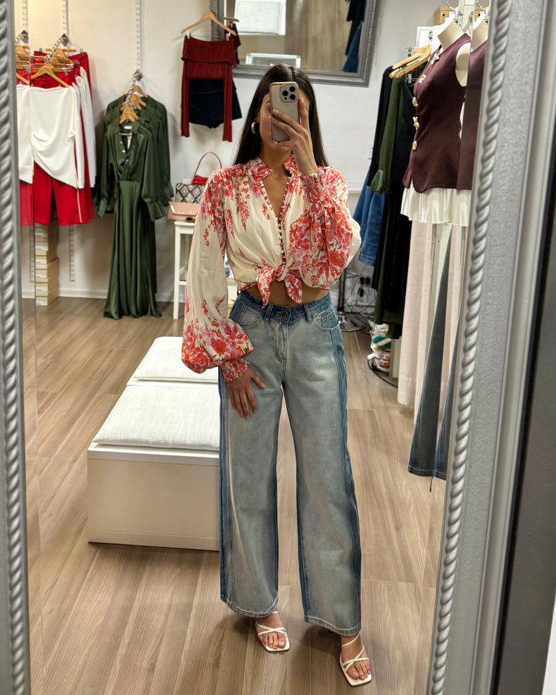 Korah Blouse // Floral Fields